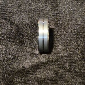 Thorsten Heavyweight Designer Tungsten Band - Size 14 - 18.8g